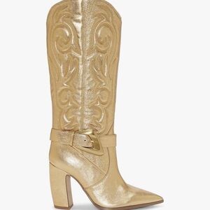 Vince Camuto Biancaa Knee High Western Boot - 10